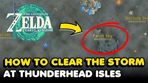 Lol me. . How to clear thunderhead isles